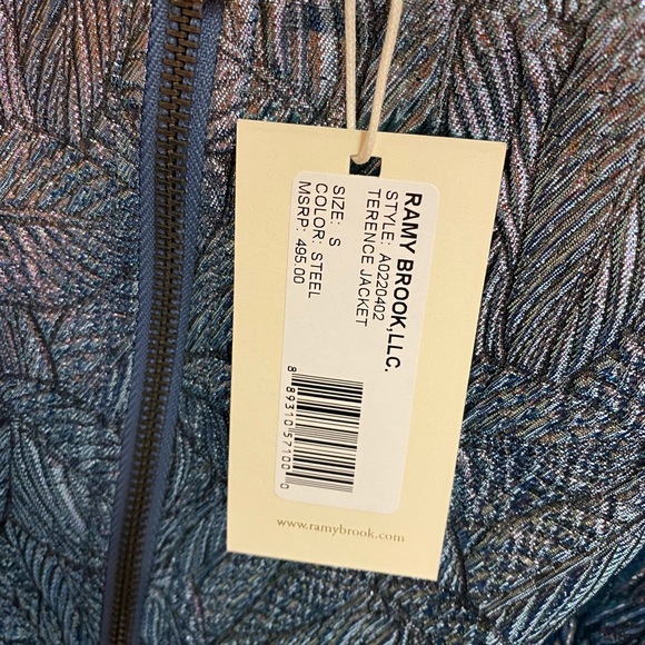 Ramy Brook zip up cropped jacket - Picture 6 of 6